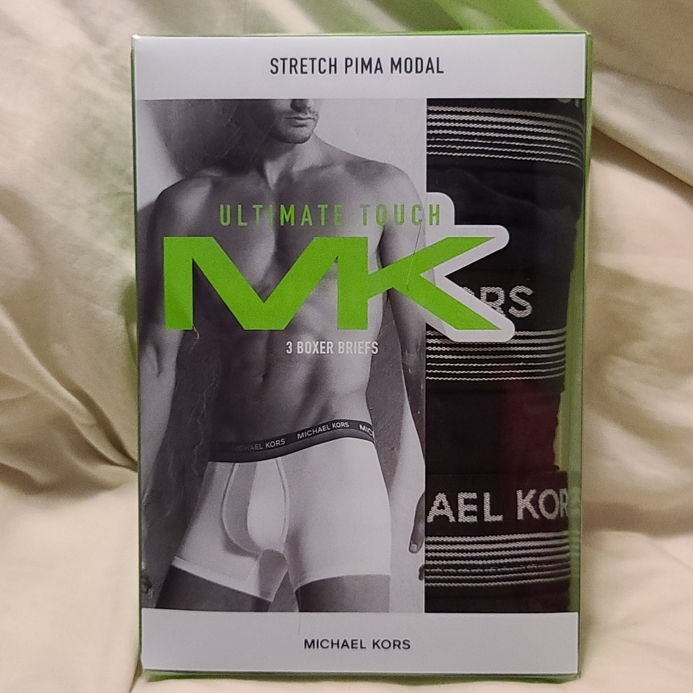 Michael Kors Ultimate Touch Boxer Briefs 3PK
